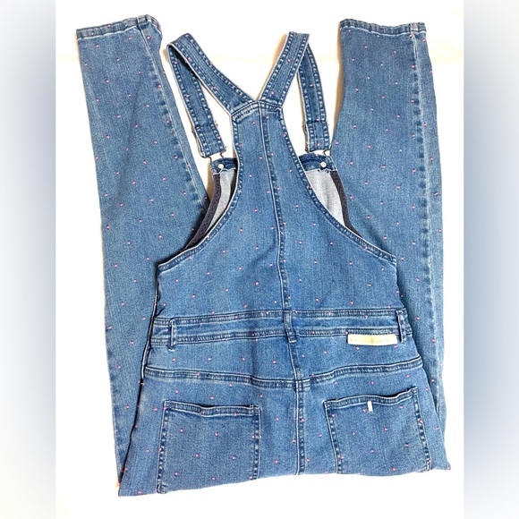 STELLA MCCARTNEY EMBROIDERED PINK OVERALLS - Picture 3 of 6